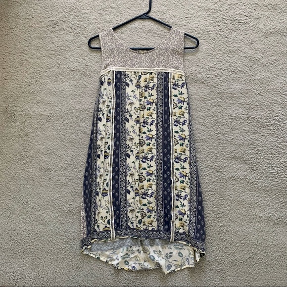 BOHO HIGH-LOW DRESS - Picture 1 of 5